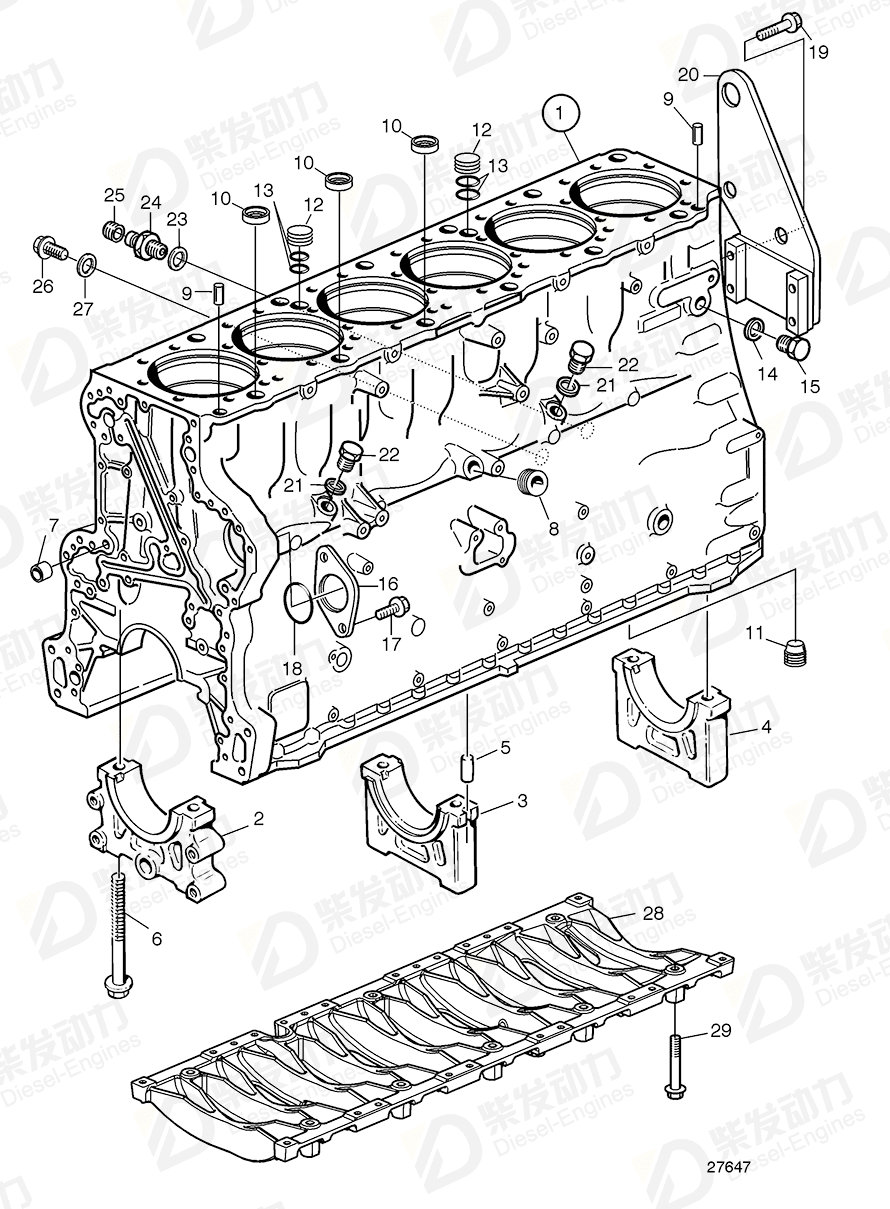 volvo penta Plug 8170666 Drawing volvo penta Plug 8170666 Drawing